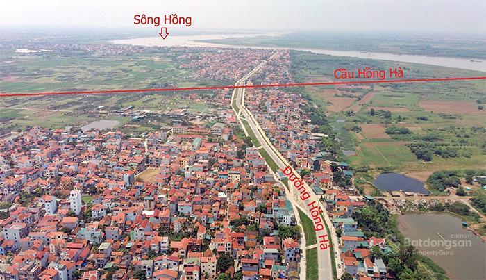 Bán 322m2 đất thổ cư vip xã hồng hà đan phượng chỉ 10 tỷ có thương lượng.