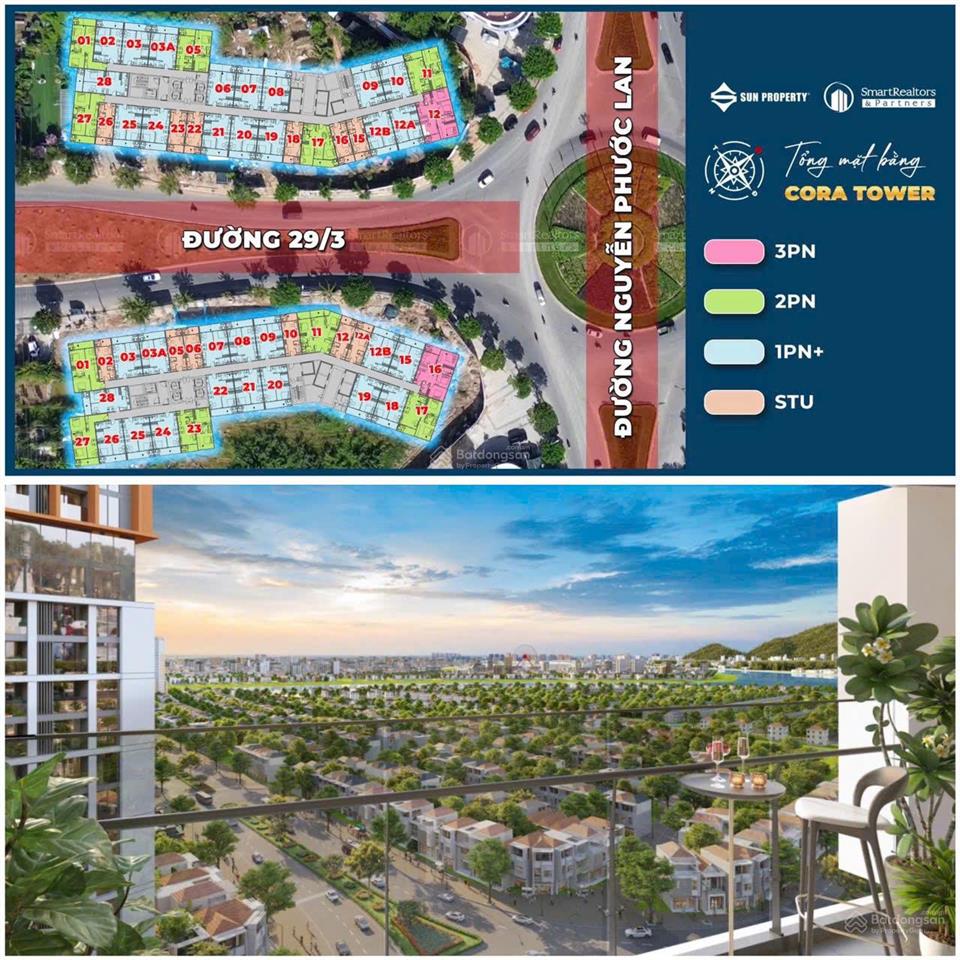 Căn hộ view sông sun cora  hỗ trợ vay 70% ân hạn 0% trong 30 tháng  giá trực tiếp cđt sun group