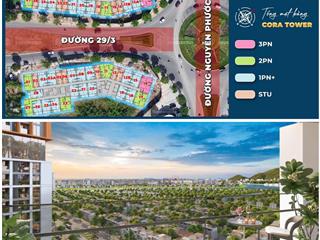 Căn hộ view sông sun cora  hỗ trợ vay 70% ân hạn 0% trong 30 tháng  giá trực tiếp cđt sun group