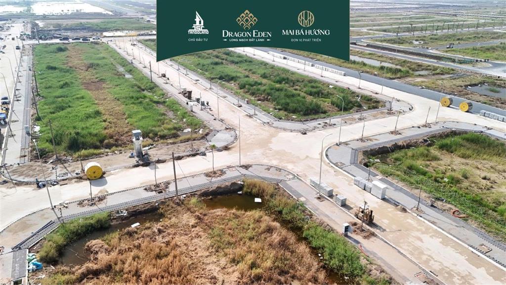 Đất nền kđt dragon edenmai bá hương, 26tr/m2, 5x18, bank 75%, booking 30tr, 18/1 mở bán, ck  10%