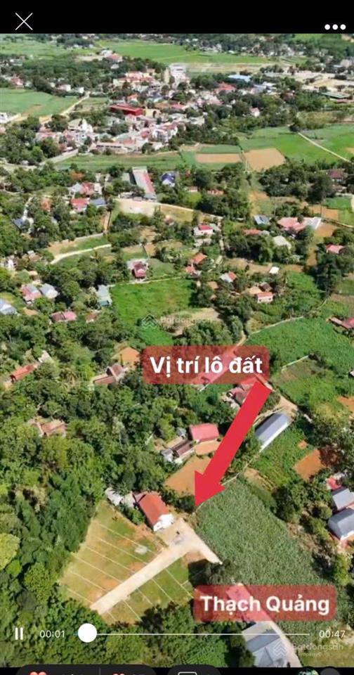 Bán đất xã thạch quảng, thạch thành, thanh hóa giá 175 triệu full thổ cư