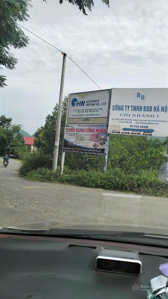 Bán đất thạch qảng vị trí đắc địa sát kcn, khu tiện ích diện tích 312,4m2 full thổ cư giá 395 triệu