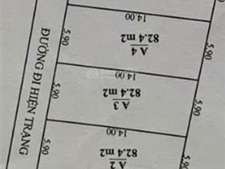 Bán nhà đất 82m2 khu hòn bồ, phường 12, tp đà lạt