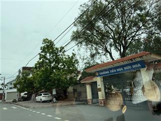 Bán đất  đức hoà  xã đa phúc  92m2  mt 5m  sát cạnh điện  đường  trường  chợ