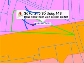 Bán đất tại thị trấn hiệp phước, nhơn trạch, đồng nai, 15 tỷ vnd, 1236 m2