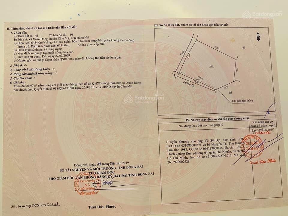 Bán đất nhà vườn trái cây khu nghỉ dưỡng