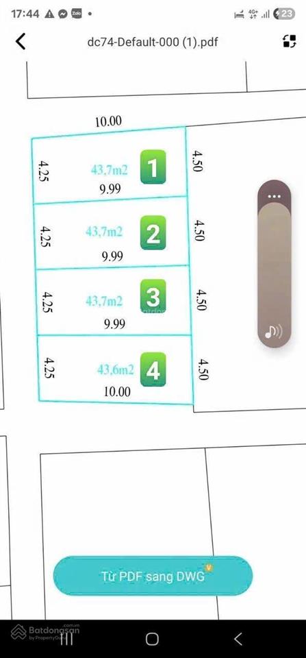 Hàng siêu hiếm tại phúc tinh tam sơn đường ô tô 5 chỗ vào tận đất, sát sungroup  nhỉnh 1 tỷ