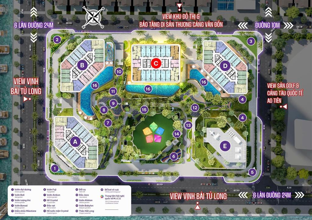 Đẳng cấp codotel 5* tại vân đồn  cam kết lợi nhuận 40%/5 năm, ck khủng 15%, htls 0% 18 tháng