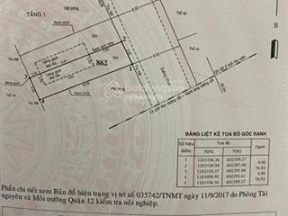 Cần bán đất mặt tiền rạch tl41 thông sang tl37, 100m2 giá chỉ 4 tỷ