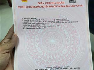 Chỉ 580tr sở hữu ngay lô đất 185m2 (thổ cư 80%)