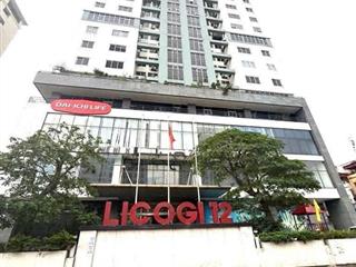 Cho thuê căn hộ 3 phòng ngủ, full nội thất, giá thuê 13tr/tháng tại licogi 12 đại từ.