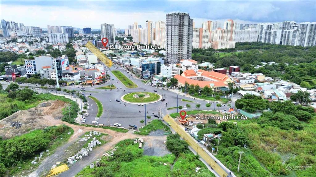 Rẻ nhất an phú! bán 505m² đất mặt tiền 20m ngay lương định của, an phú  giá chỉ ~107tr/m2