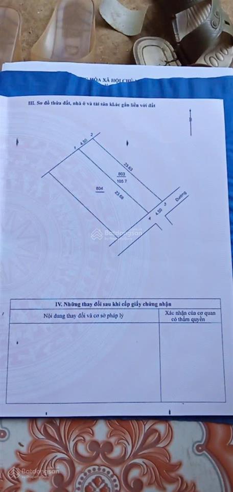 Bán đất trung tâm tráng việt, mê linh 105m² ,mặt tiền 5m, ô tô vào đất
