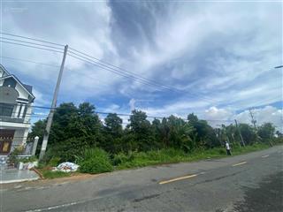 Bán đất mặt tiền quốc lộ 57b,xã chợ lách, tỉnh vĩnh long, 7039 m2, thổ cư gần 1500 m2