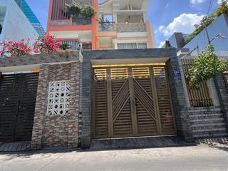 Mặt tiền 1 trệt 2 lầu, sân xe hơi, đường thông phước long a