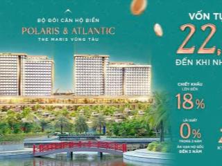 Căn hộ 1pn 1wc tại dự án the maris vũng tàu