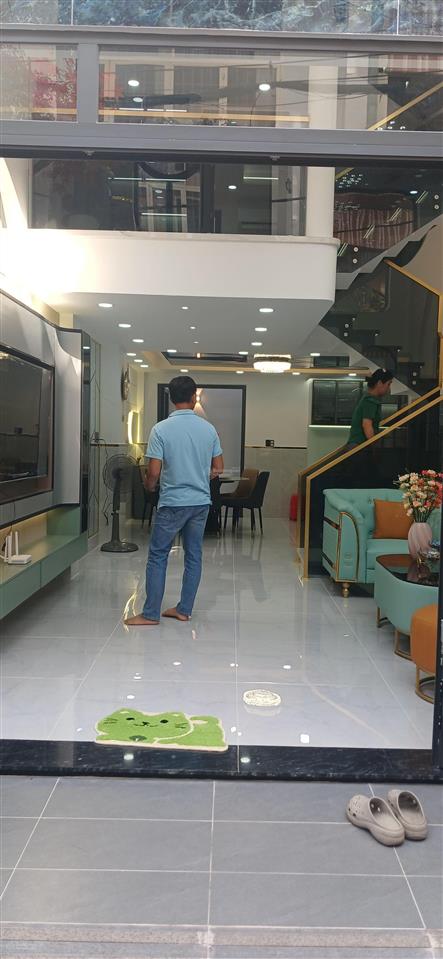 Nhà bán 41 nguyễn oanh (ngay ngã 5 chuồng chó)60m2 ngang 5.0m 1 trệt 3 lầu nhỉnh 6 tỷ p.10 gò vấp
