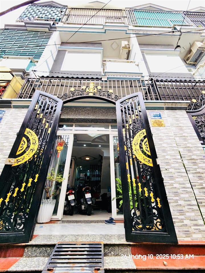 Nhà đẹp 3 tầng (3.6x13.4m)  giá tốt  hẻm 141 tám danh, p4, q8