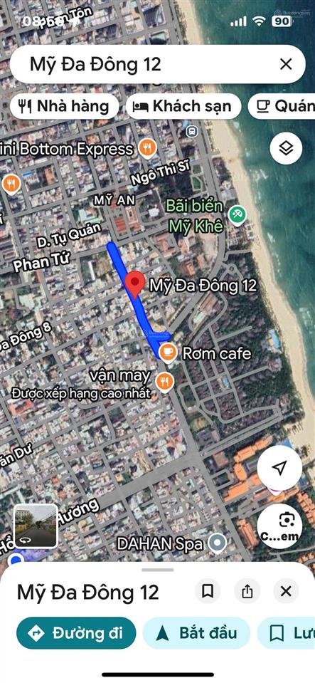 Chỉ 98tr/m2, bán đất 620m2 ngang 24m ngay mỹ đa đông 12  võ nguyên giáp, đà nẵng, ngay biển mỹ khê