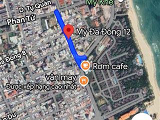 Chỉ 98tr/m2, bán đất 620m2 ngang 24m ngay mỹ đa đông 12  võ nguyên giáp, đà nẵng, ngay biển mỹ khê