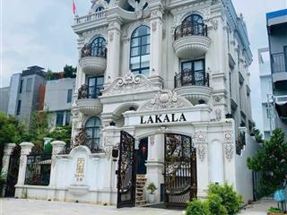 Siêu phẩm! villa thạnh mỹ lợi  15x20 cn300m2 nội thất châu âu  thang máy giá 129 tỷ tl