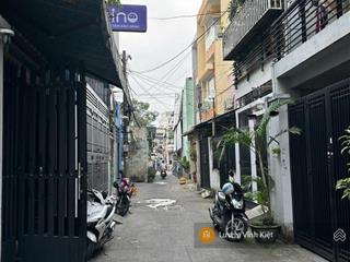 Kênh tân hoá  gần đầm sen nước  4x12  2 tầng  nhà còn ở tốt  hẻm oto vf3 thẳng tắp  tây nam