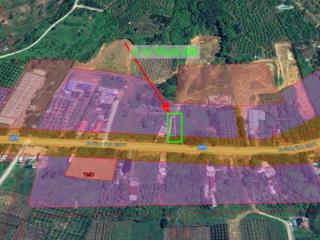 Bán thửa đất 100% thổ cư (mặt tiền) tiếp giáp đường tỉnh lộ 3 hiện trạng 10m, (1,68 tỷ)