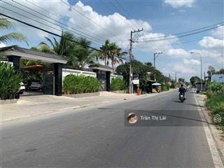 Lô đất mặt tiền bình nhâm 23 dt100m2/1ty670 cách aeon mail 10phut đi ra ql13 500m sổ sẵn full thổ