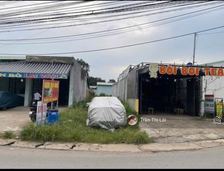 Bán đất mặt tiền thới hoà dt174m2 đi ra đường nhựa dt747b 5p cách chợ thái hoà 2km số sẵn có thổ cư