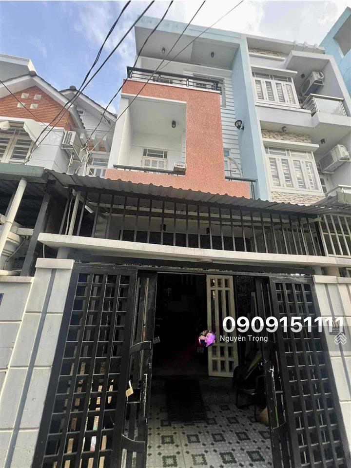 Bán nhà 3 tầng btct  4 phòng ngủ  hẻm 3m  huỳnh tấn phát, quận 7  giá chỉ 7,6 tỷ