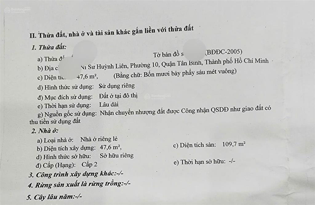 Bán nhà mặt tiền căn góc đường ni sư huỳnh liên, phường 10, tân bình, hồ chí minh