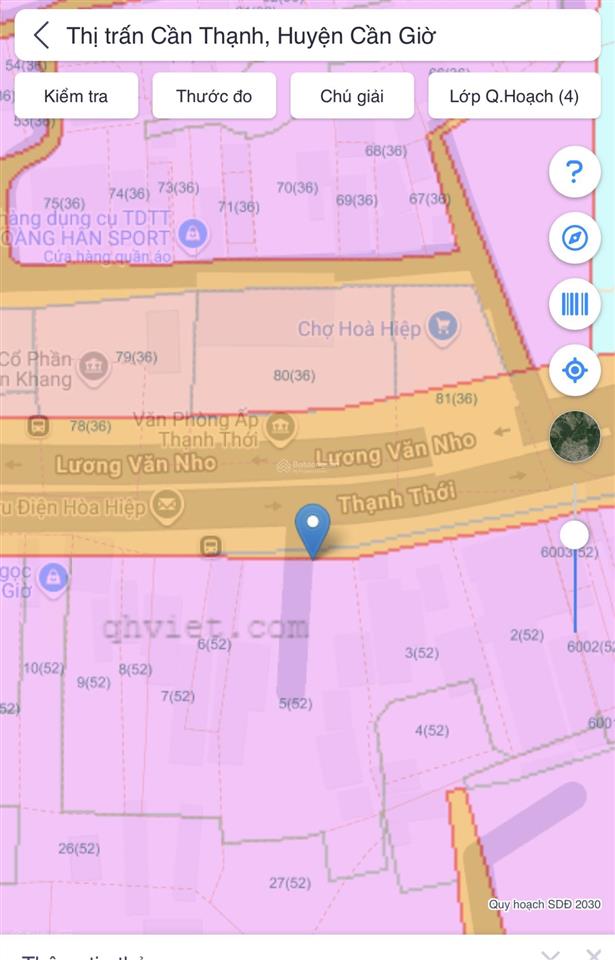 Đất full thổ 2 mặt tiền lương văn nho đối diện chợ hoà hiệp gần vinhomes cần giờ