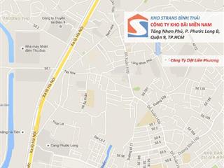 Cho thuê kho bãi chuyên nghiệp  strans tại tp.hcm