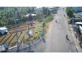 Bán đất thổ cư mặt tiền đường đồng khởi thị trấn chợ lách