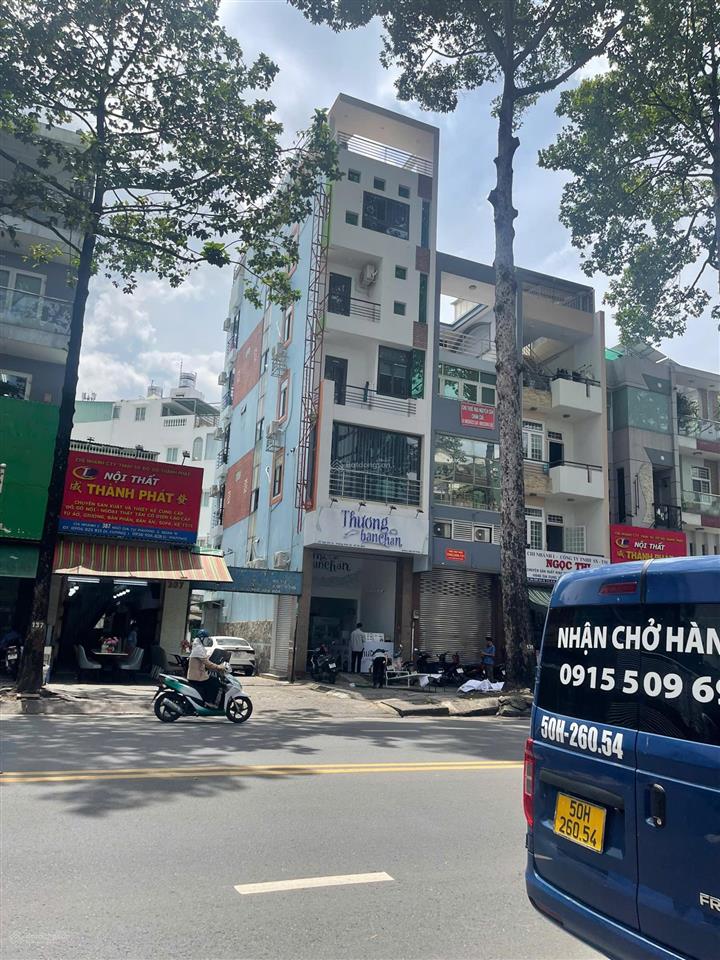 Mặt tiền đường ngô gia tự 4.1x17m, 4 lầu vị trí đẹp vỉa hè lớn thuận tiện kinh doanh giá 26.5 tỷ tl