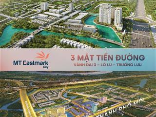 Căn hộ 1pn+1 mt eastmark q9 mua trực tiếp chủ đầu tư với vốn chỉ 1,4 tỷ, đã có sổ, nhận nhà ở ngay