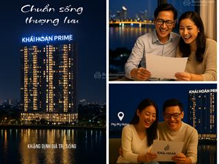 Căn hộ khải hoàn prime view sông đẹp nhất khu nam thanh toán 20% nhận nhà, 0% lãi suất 24 tháng