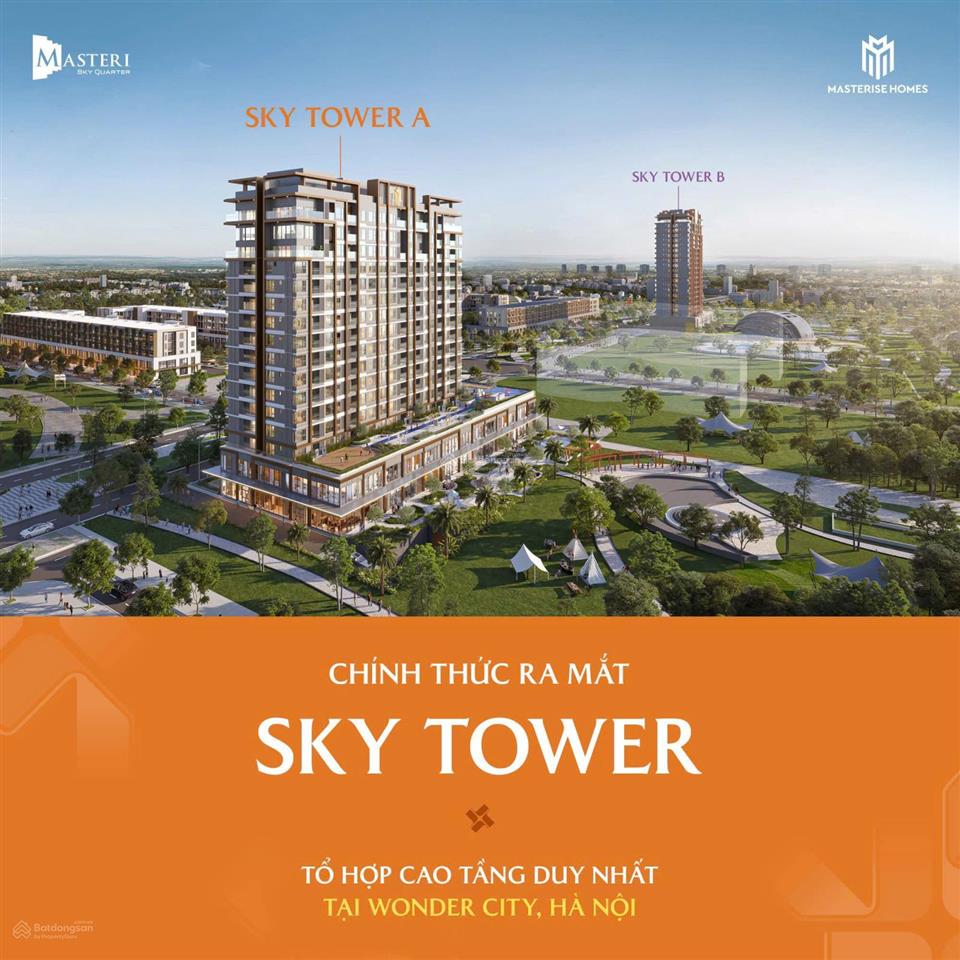 Căn masteri  vinhomes đan phượng. tòa 22 tầng cuối cùng. giá chỉ 7x triệu/m²