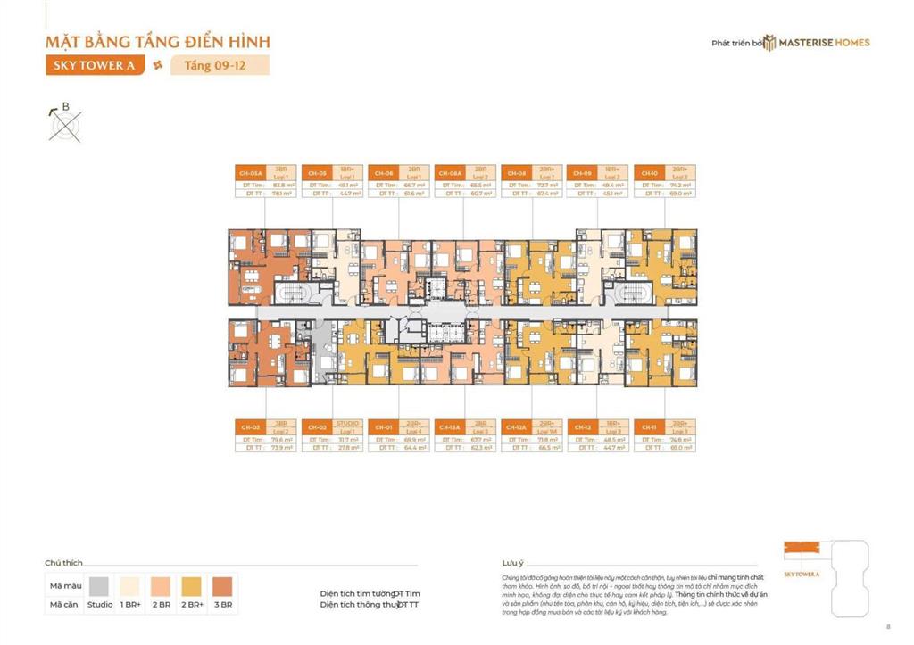 Căn masteri  vinhomes đan phượng. tòa 22 tầng cuối cùng. giá chỉ 7x triệu/m²