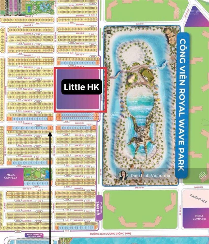 Chính chủ cần bán liền kề san hô 70m2 giá 10,1 tỷ, áp góc gần little hong kong