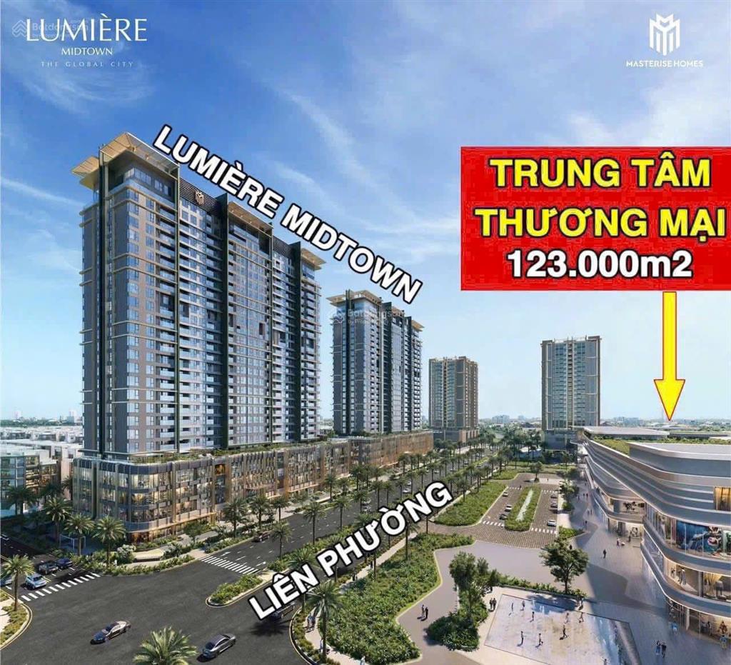 Cực hot căn 2pn lumiere midtown chỉ 9 tỷ  có chiết khấu 2,5% sớm view nhạc nước, bến du thuyền