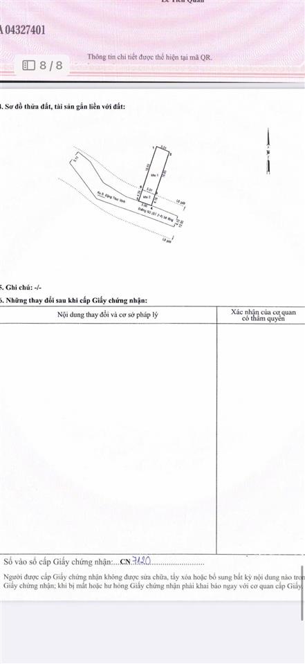 Bán lô đất sổ hồng riêng ấp 6 đông thạnh