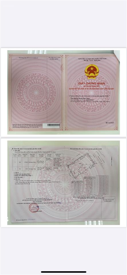 Bán đất 5018m2 tại mặt tiền đường huỳnh tấn phát