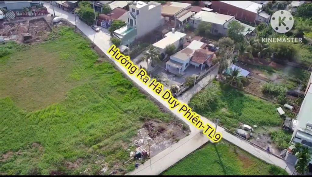 Gấp gấp cần bán lô đất full thổ cư xây dựng hoàng công cách đường hà duy phiên 100 m