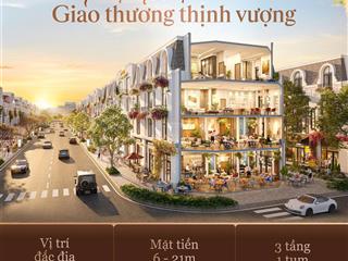 Nhà mặt phố đẹp tại vlasta thủy nguyên, giá 80 triệu / m2, 62.5m2, nhiều tiện ích