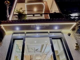 Bán nhà nội thất cao cấp  hẻm oto  lê văn thọ p14 gò vấp  4 tỷ 230  4 phòng ngủ  sổ hồng riêng