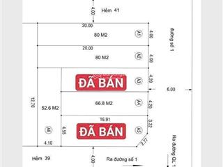 Bán đất tại đường 1, phường linh xuân, thủ đức, hcm, 4,8 tỷ, 66,8 m2