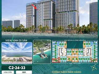 Căn c22433 view trực diện biển, 3 phòng ngủ