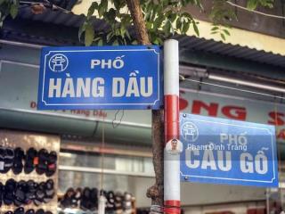 Bán khách sạn 100 phòng mặt phố hàng dầu, hoàn kiếm  420m2 x 10 tầng 2 hầm  mt 12.5m  999 tỷ