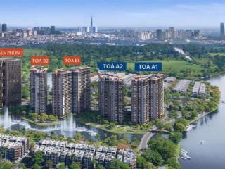 Mở bán tháp a1, a2 view sông đẹp nhất phân khu ct5 căn hộ masteri park place.